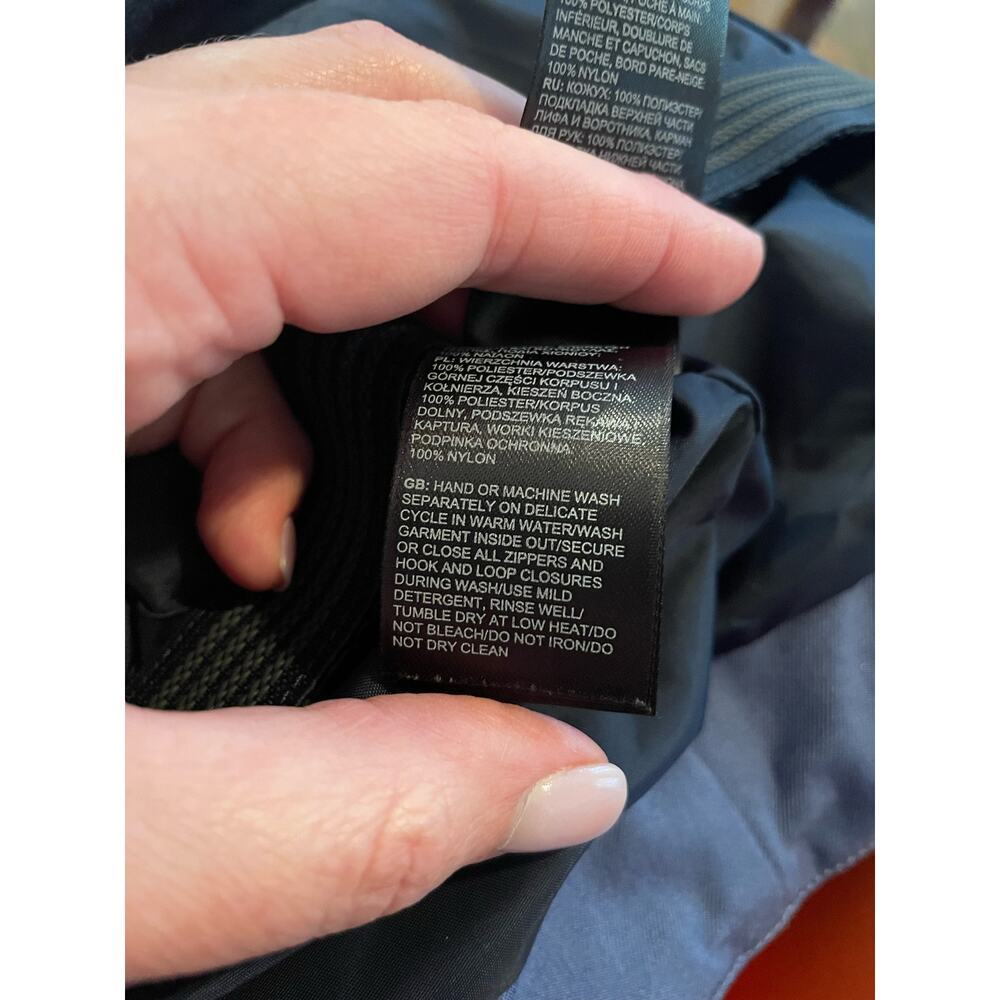 The North Face Thermoball Tri-Climate Blue Jacket Shell Vented Pockets Womens S - Picture 9 of 12